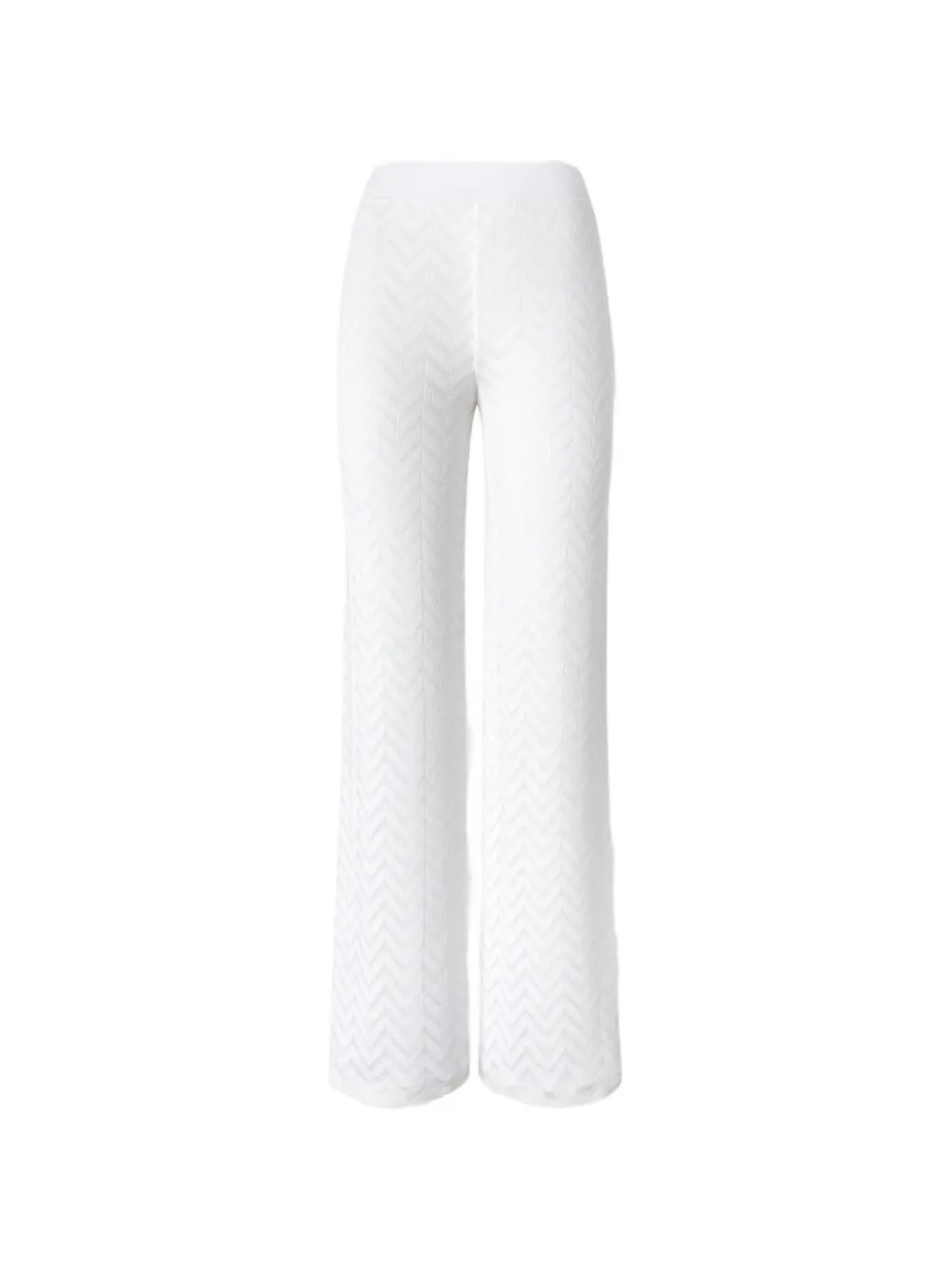 Missoni Broek met chevron-patroon Wit