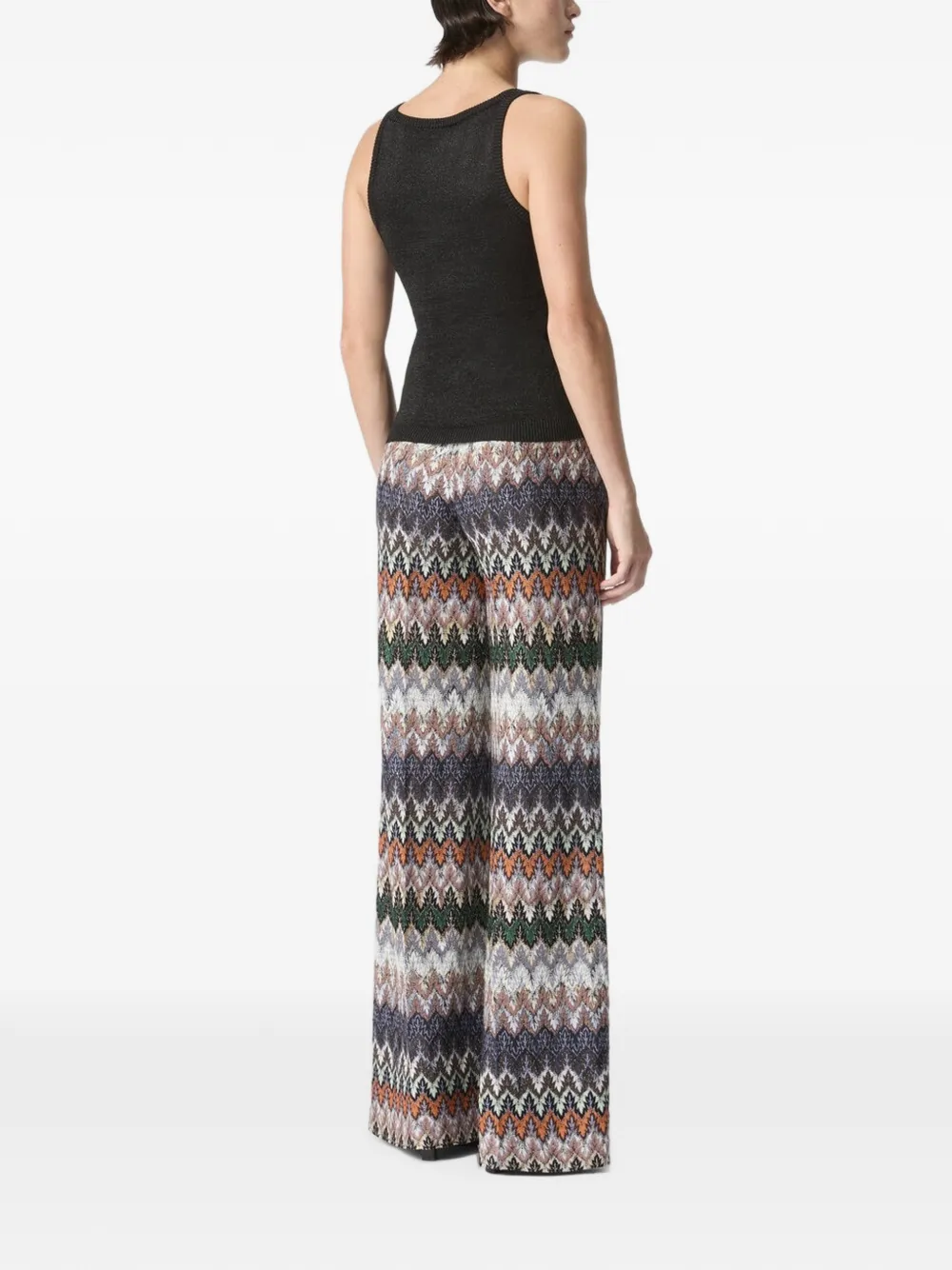 Missoni Tanktop met vierkante hals Zwart