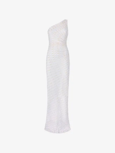 Missoni vestido largo con hombro descubierto