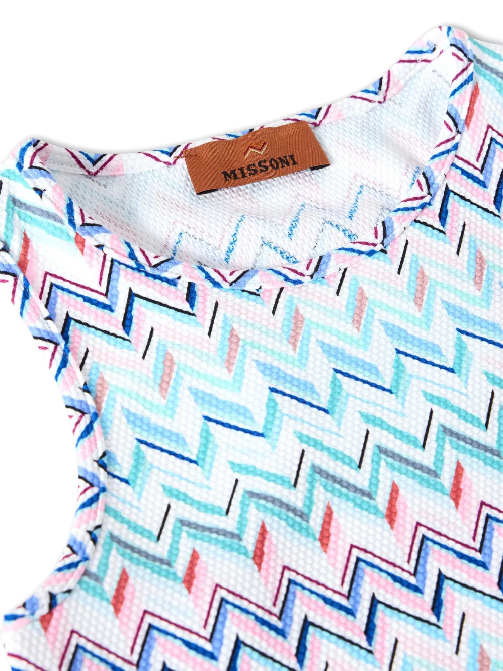 Missoni Kids Mouwloze tanktop Wit