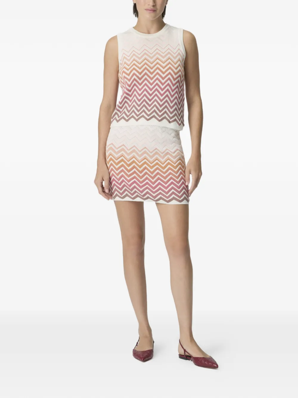  Missoni Zig-zag Top - White 