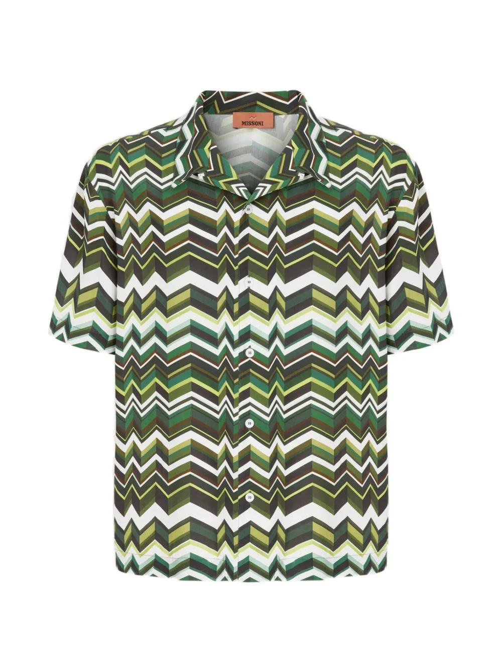Missoni zigzag shirt - Verde
