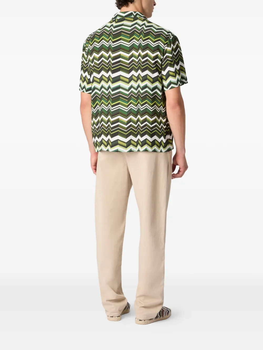  Missoni Zigzag Shirt - Green 