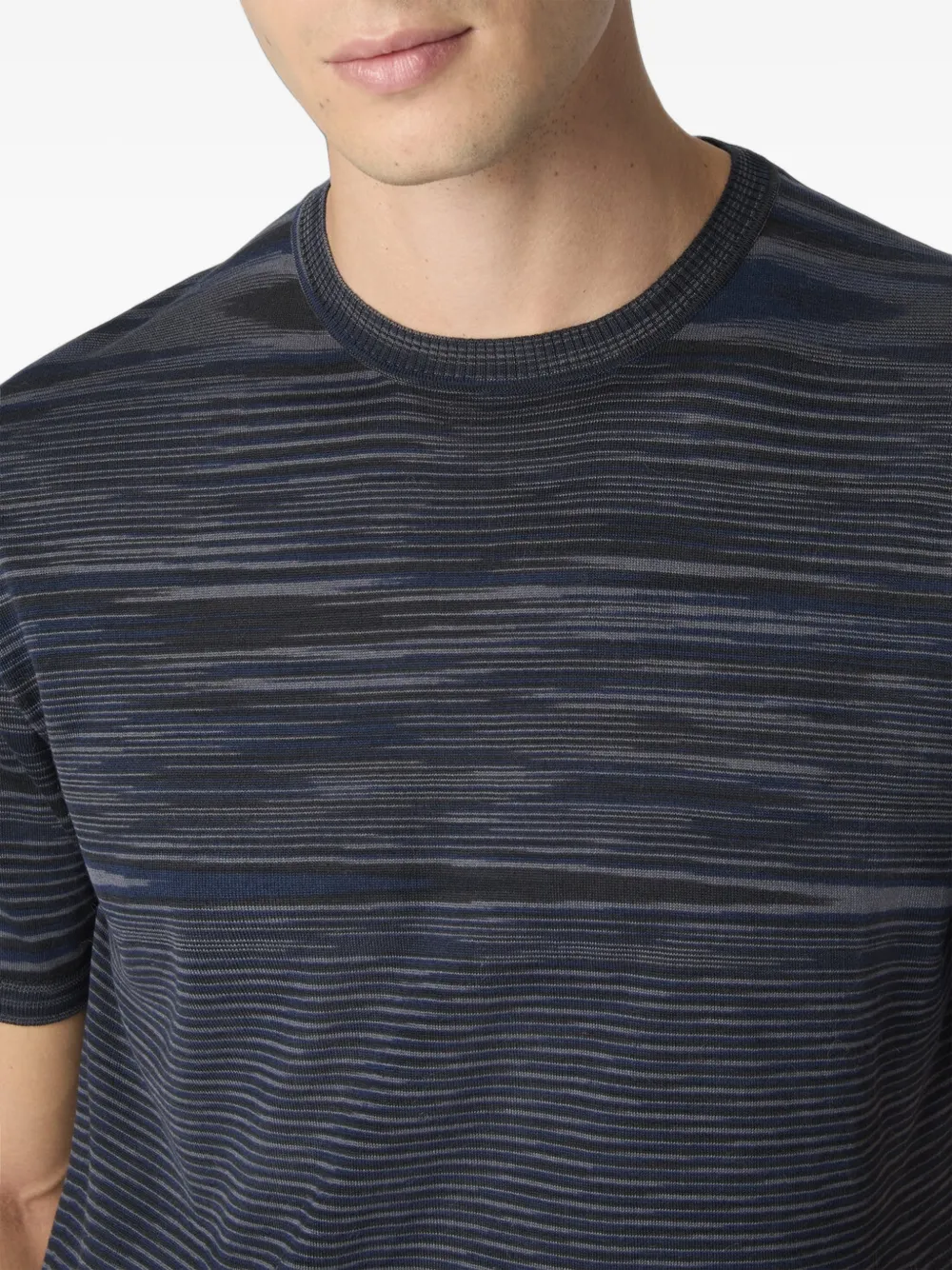 Missoni Gestreept T-shirt Blauw