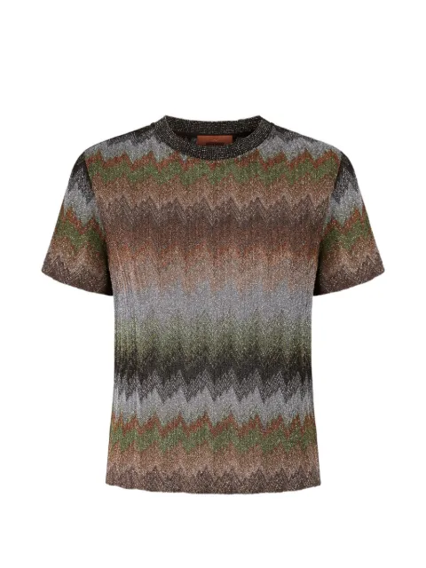 Missoni snake-pattern short-sleeve T-shirt