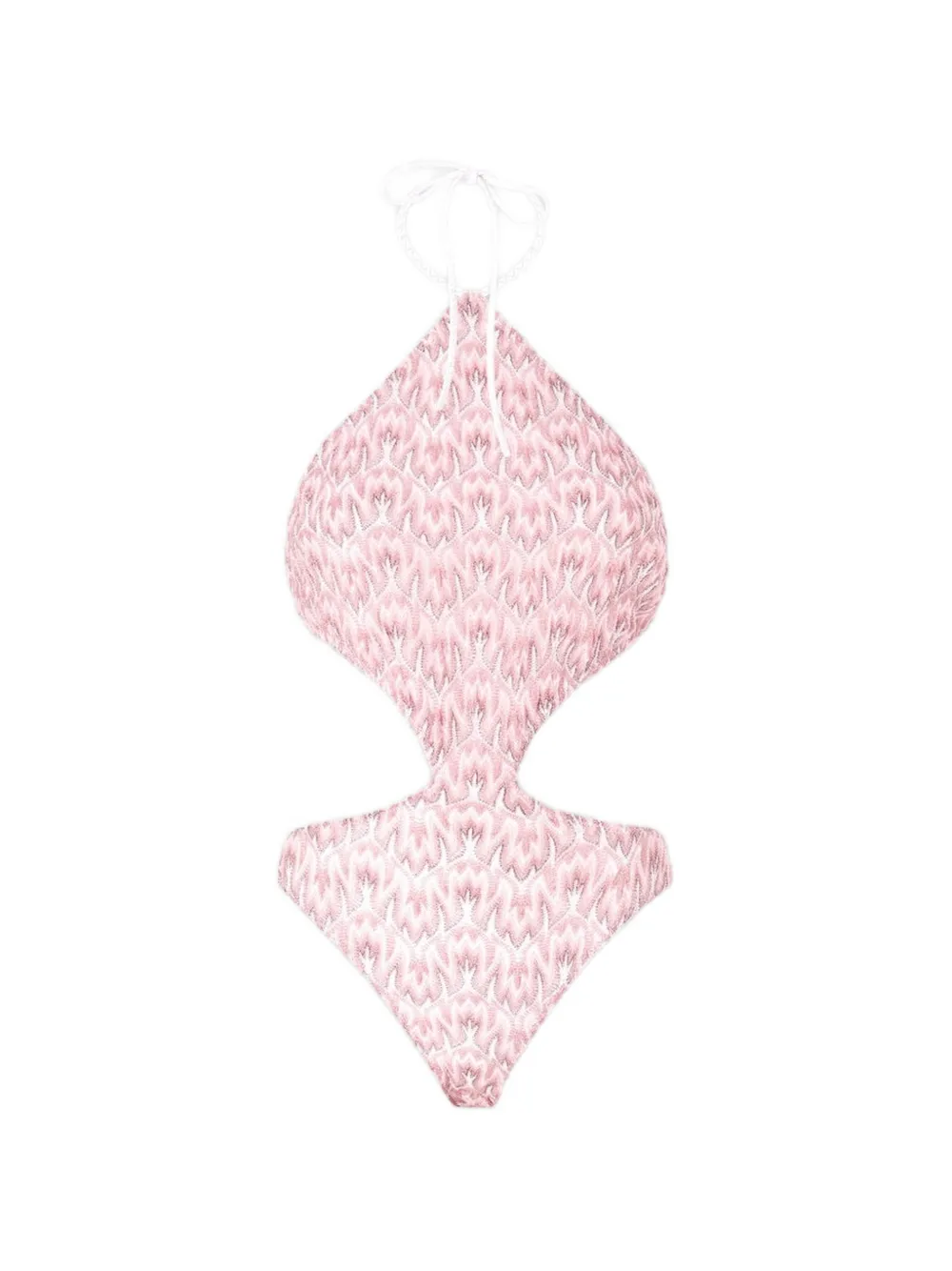 Missoni cut-out swimsuit - Rosa