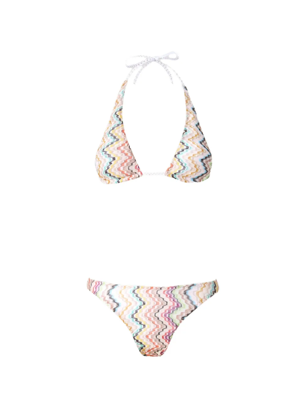Missoni Bikini con motivo a zigzag - Toni neutri