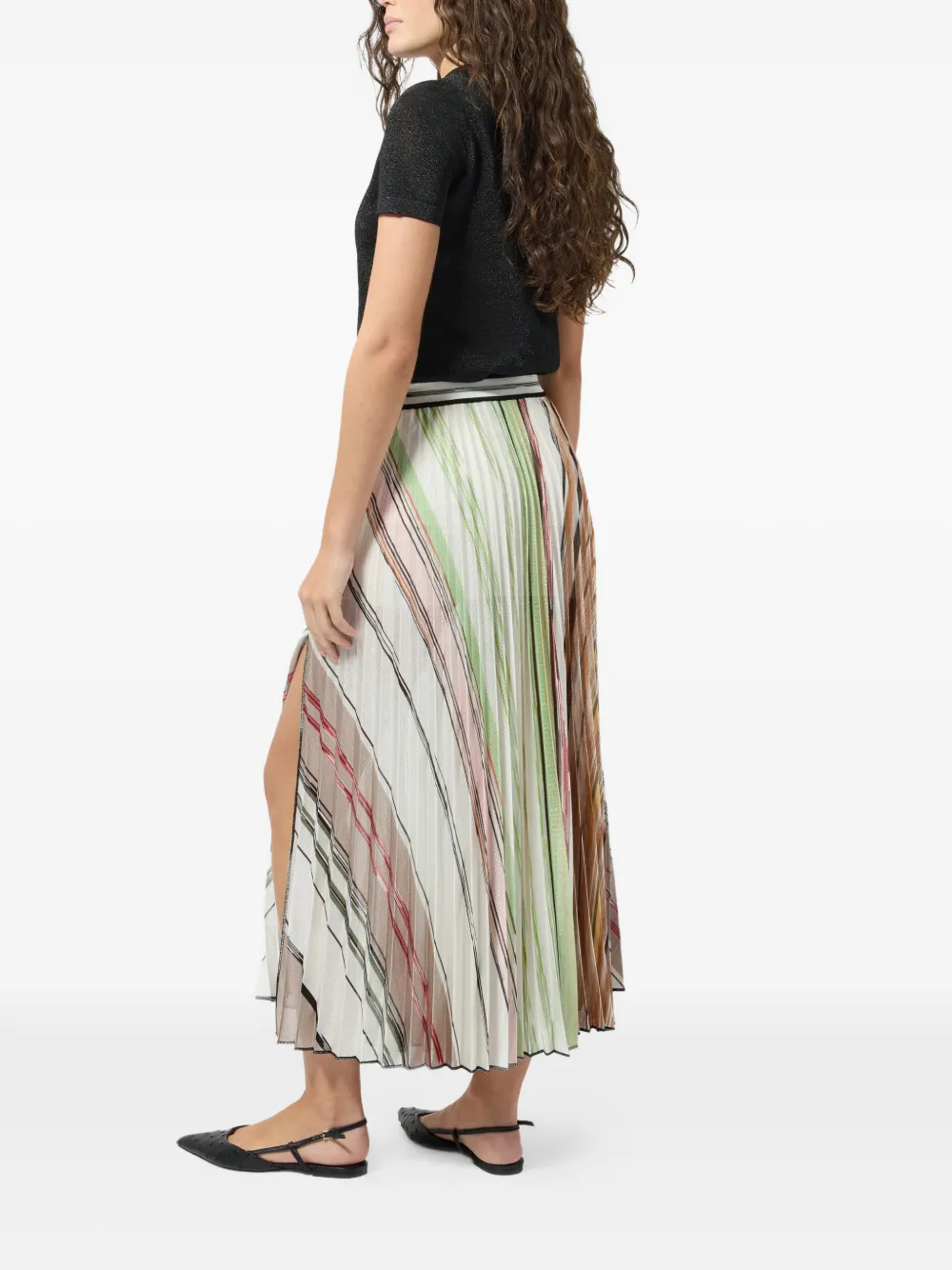 Missoni Vest met riem Zwart