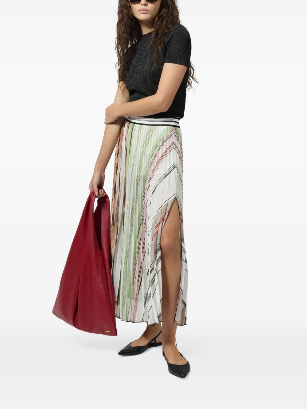Missoni Vest met riem Zwart