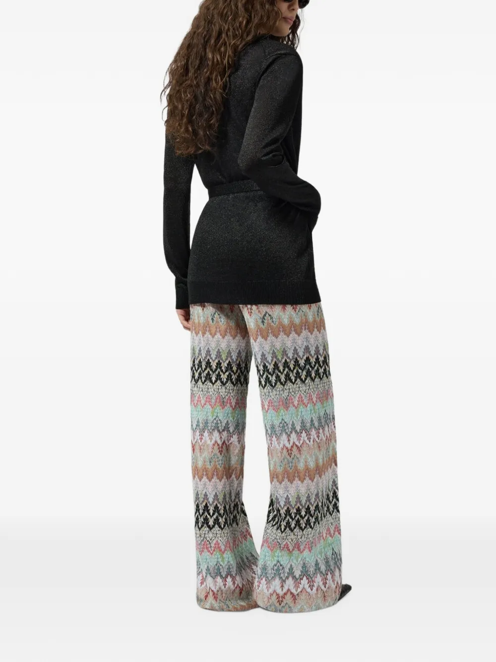 Missoni Vest met riem Zwart