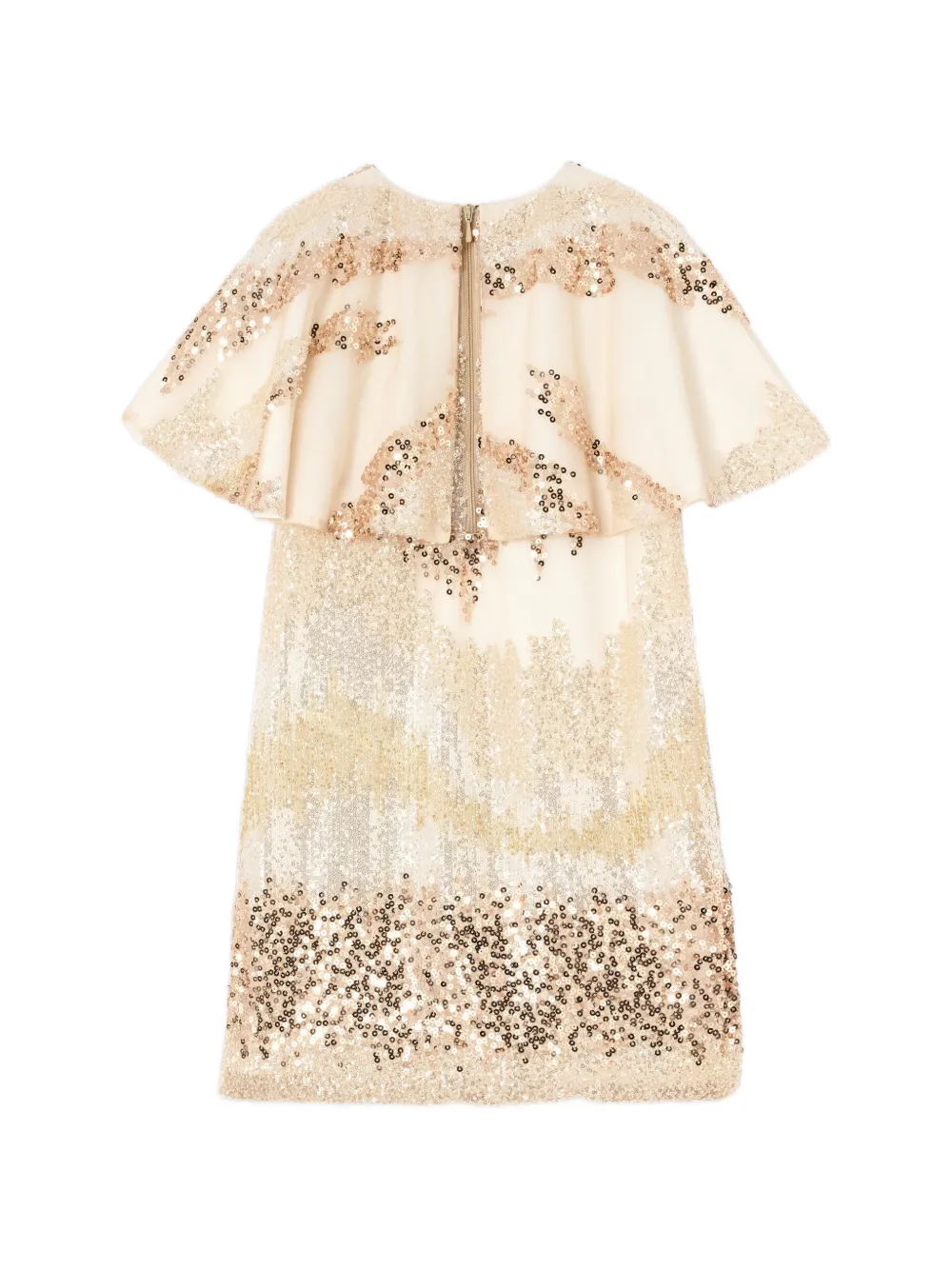 Missoni Kids Maxi-jurk verfraaid met pailletten Roze