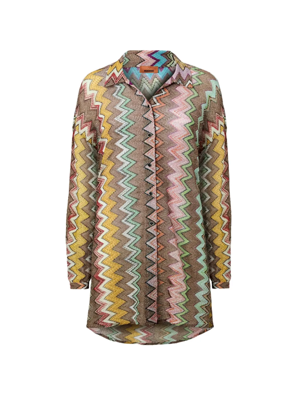 Missoni zig-zag patterned blouse - Neutrals