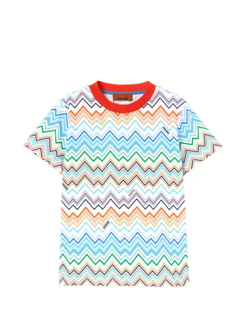 Missoni Kids zigzag-print T-shirt