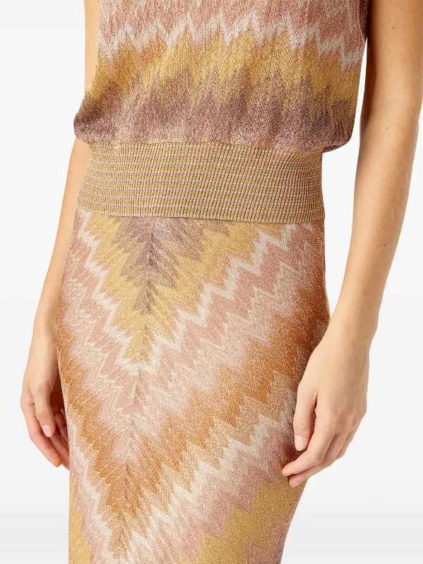 Missoni Zigzag Top | Orange | FARFETCH