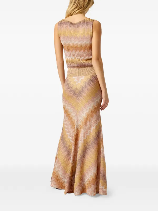 Missoni Zigzag Top | Orange | FARFETCH