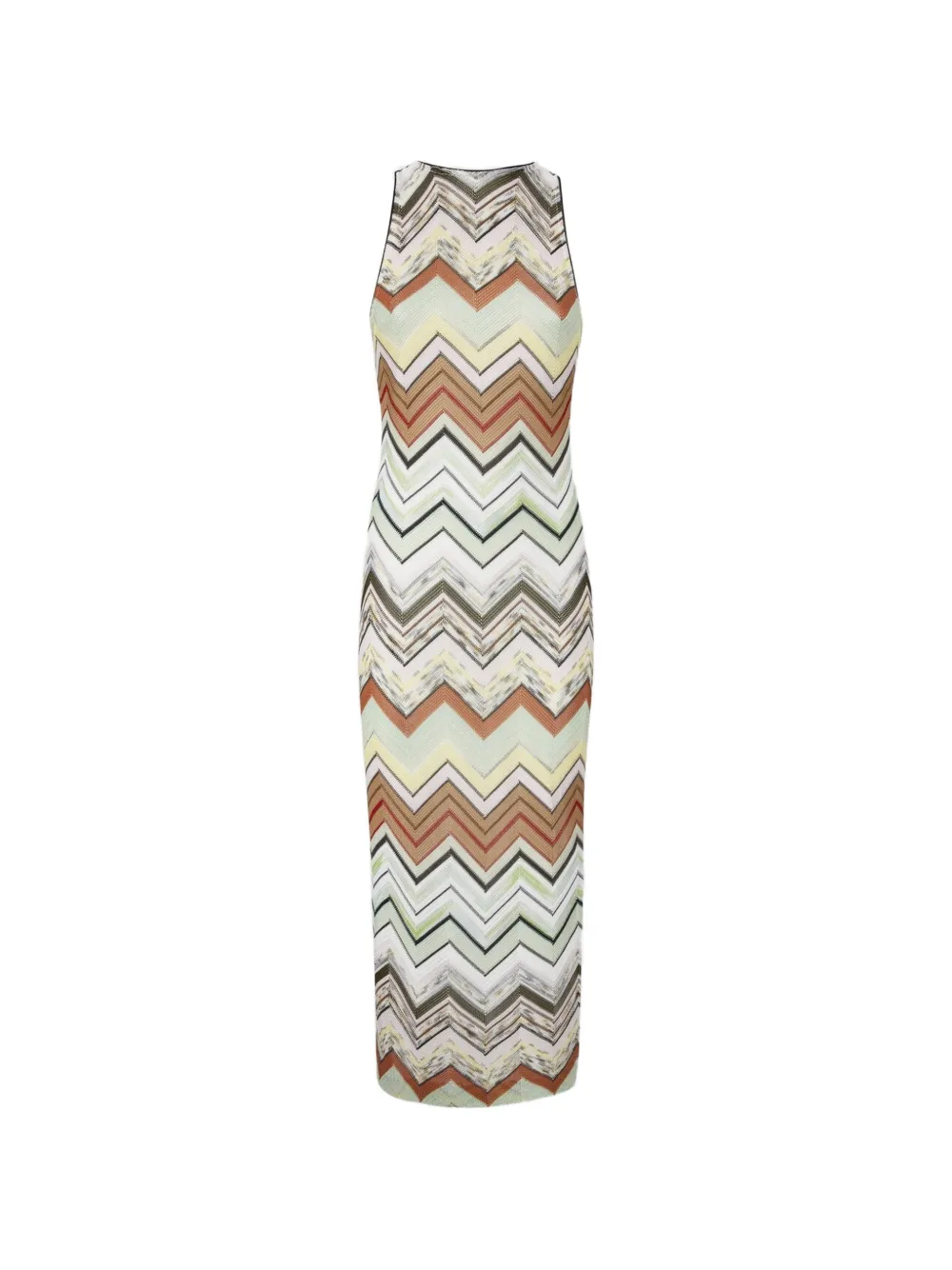 Missoni Chevron-pattern midi dress