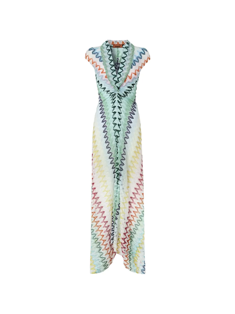 Missoni geometric-patterned maxi dress - Neutrals
