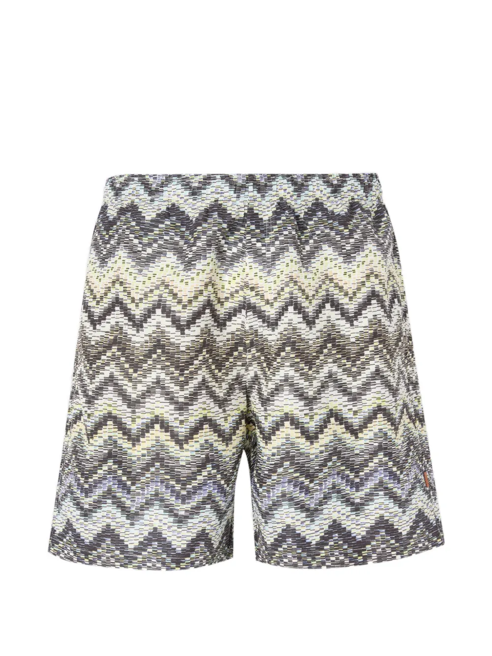 Missoni zigzag-pattern swim shorts - Grigio