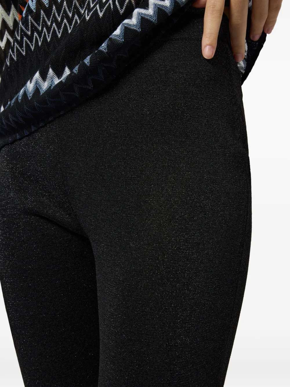 Missoni Broek met glitters Zwart
