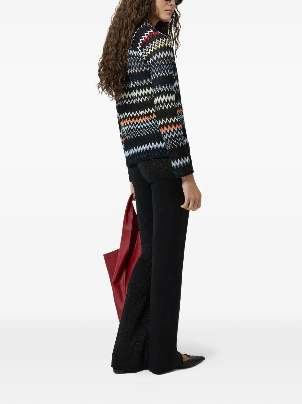 Missoni Broek met glitters Zwart