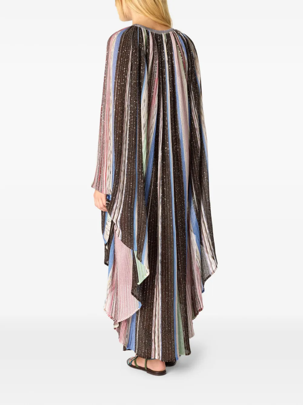 Missoni Maxi-jurk verfraaid met pailletten Bruin