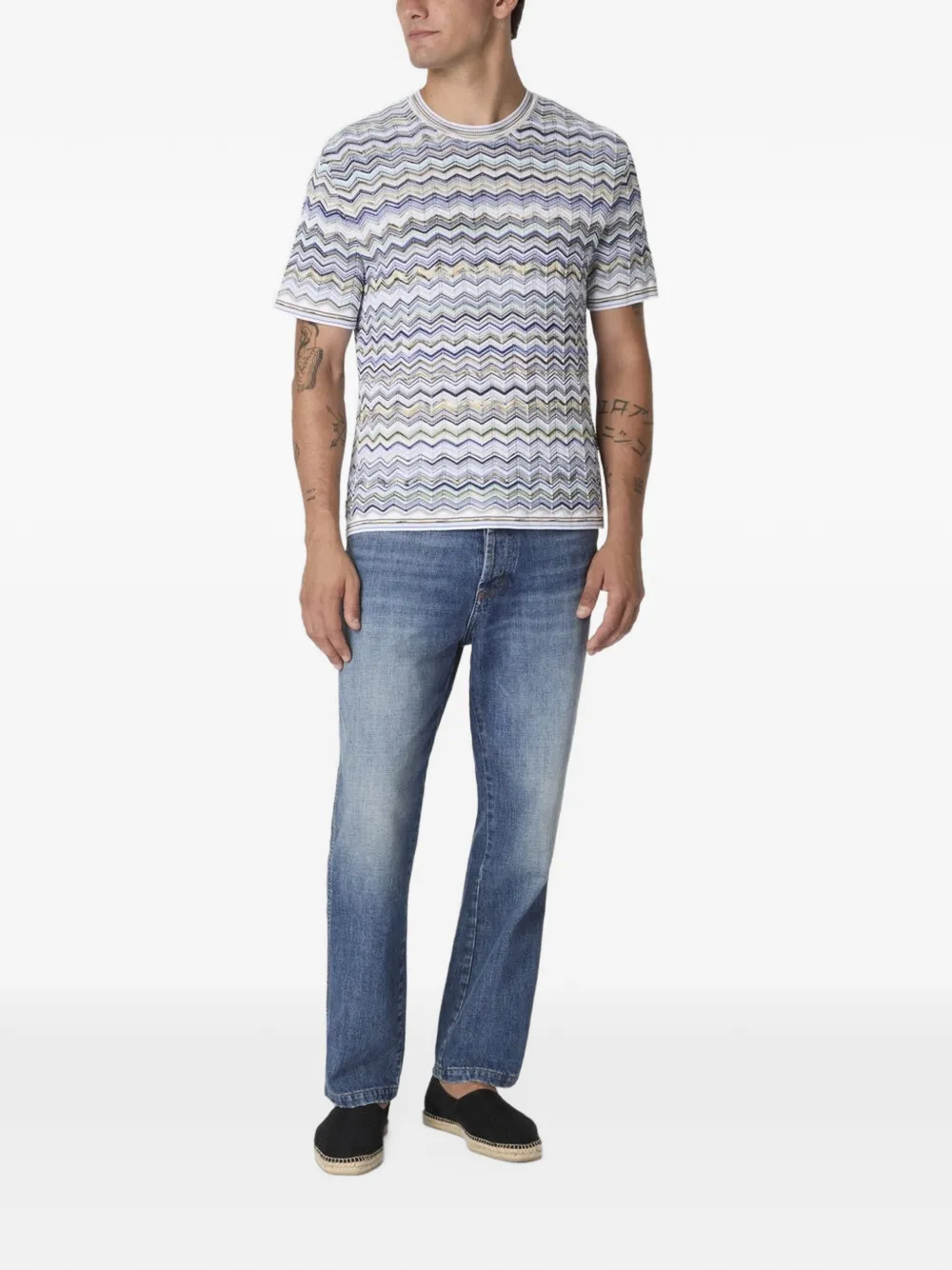 Missoni Jeans met vijf zakken Blauw