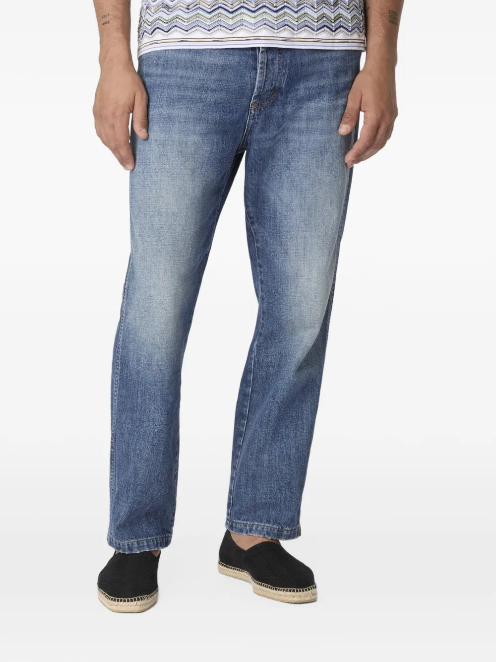 Missoni Jeans met vijf zakken Blauw