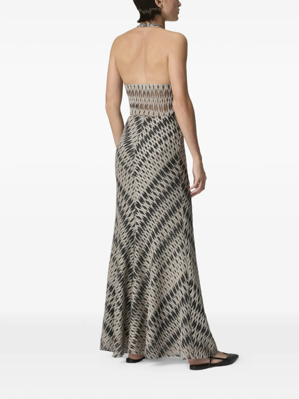  Missoni 3d Diamond-pattern Maxi Skirt - Neutrals 