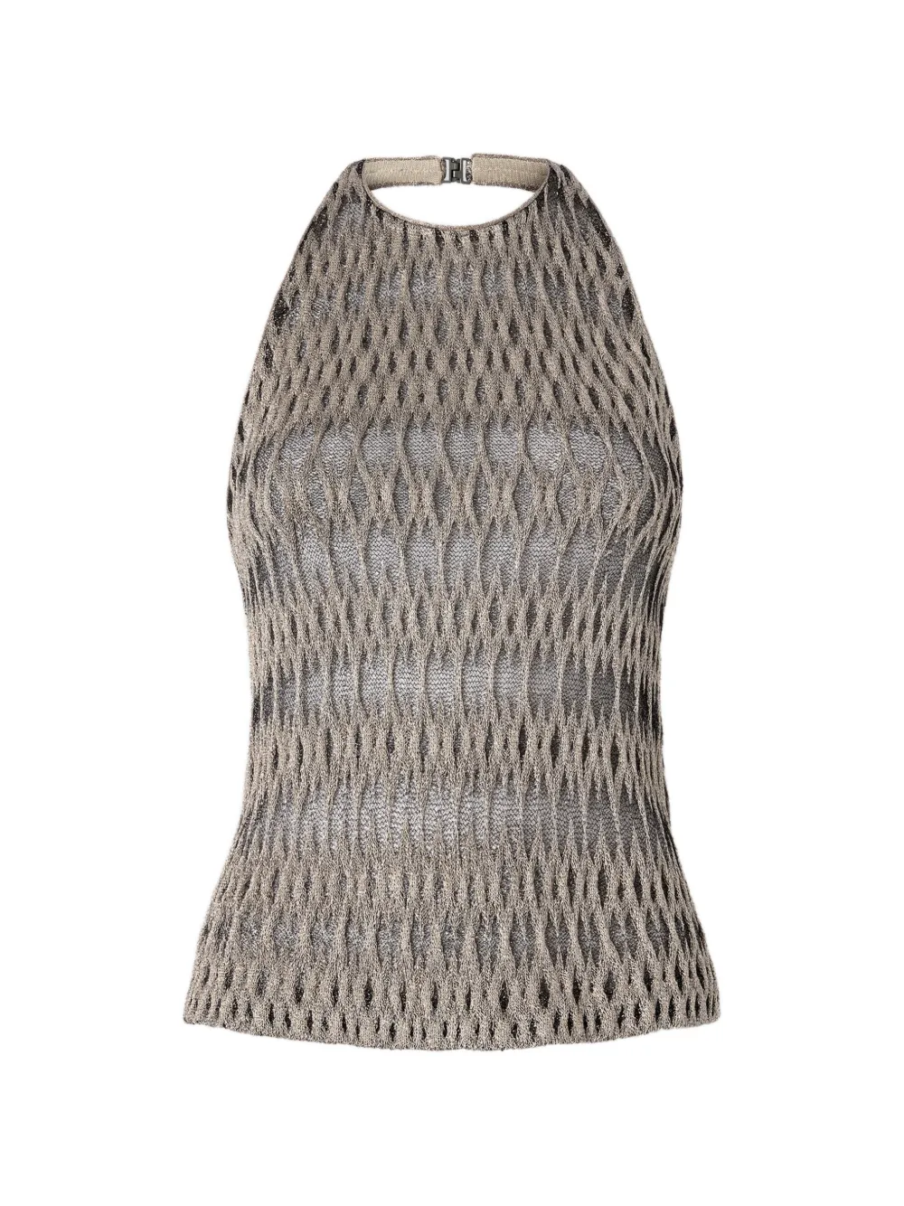 Missoni halterneck patterned top - Toni neutri