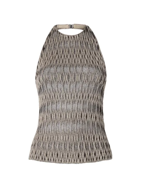 Missoni halterneck patterned top