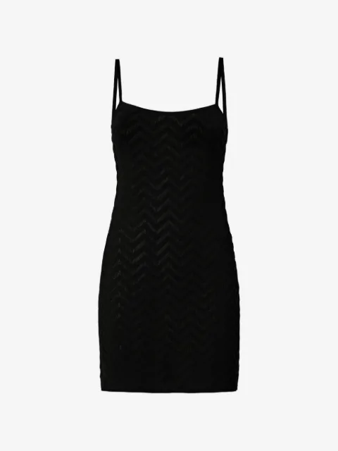 Missoni vestido corto con motivo chevron