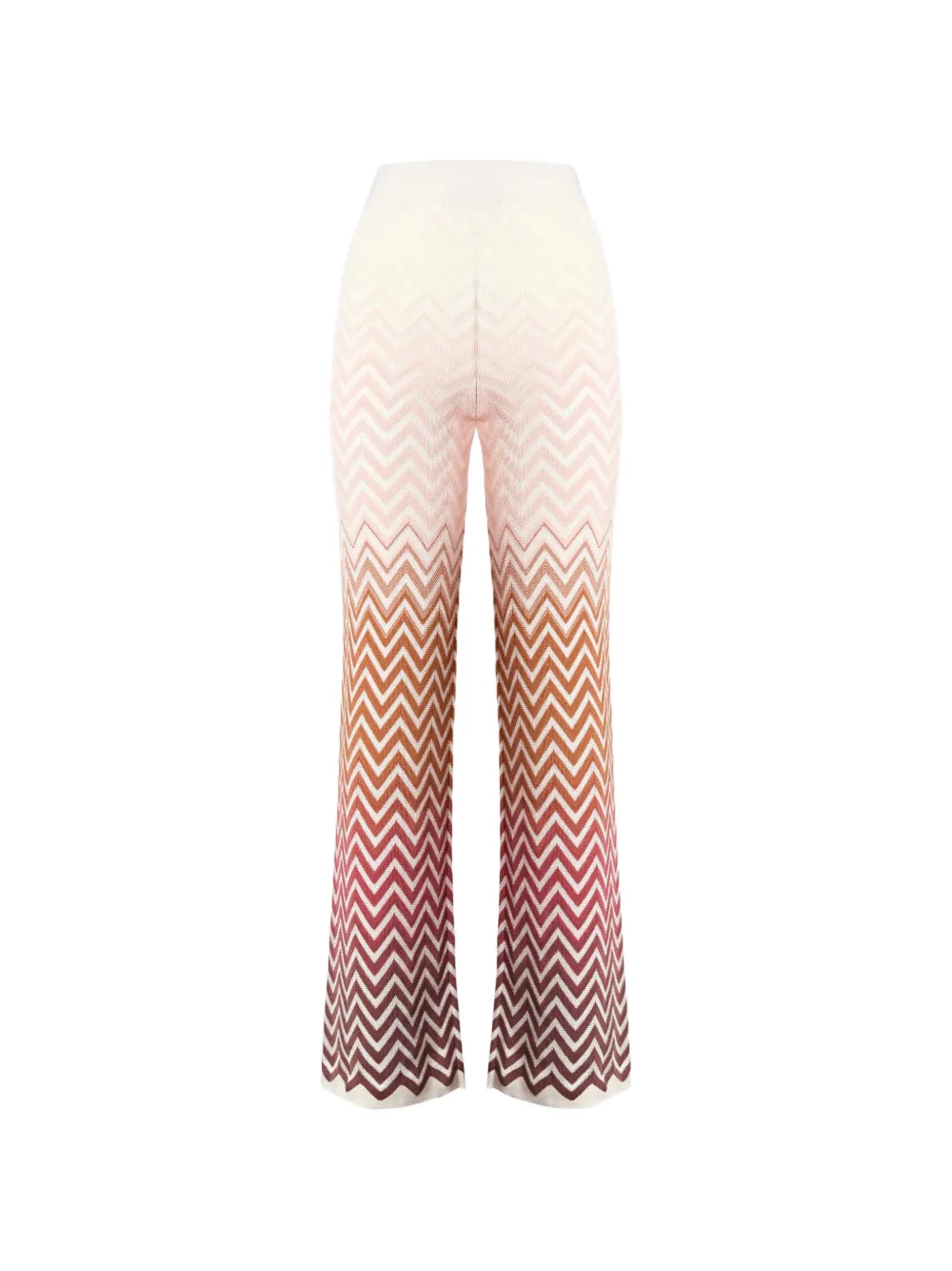 Missoni zigzag-patterned trousers - Bianco