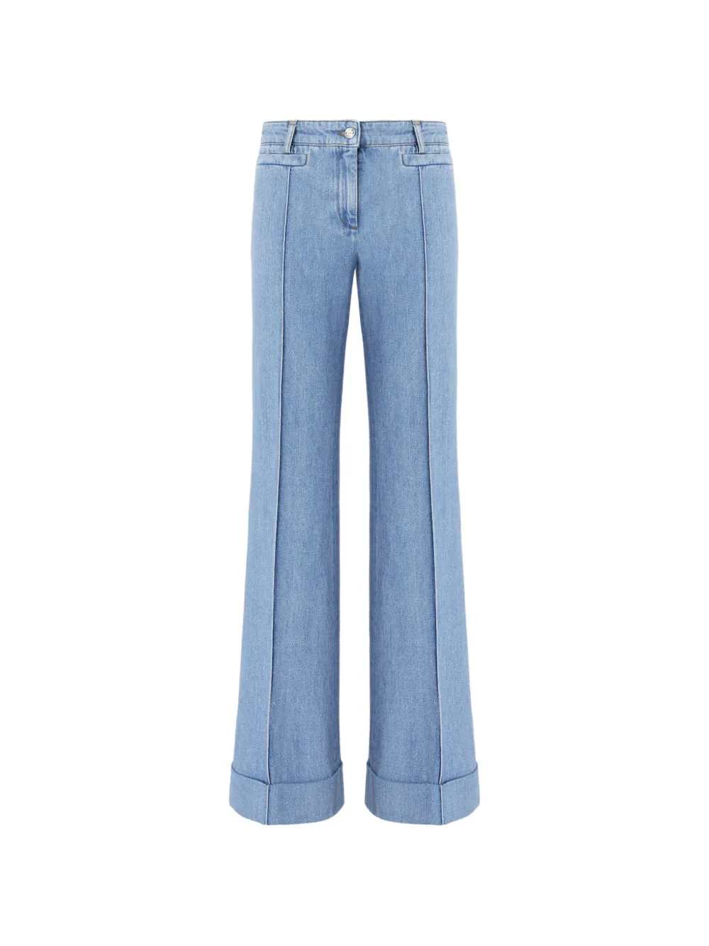 Missoni cuffed-hem jeans - Blu
