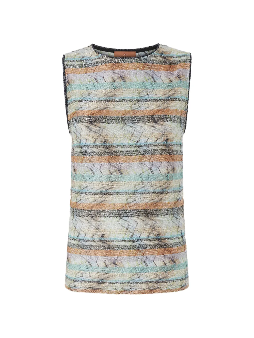 Missoni striped top - Toni neutri