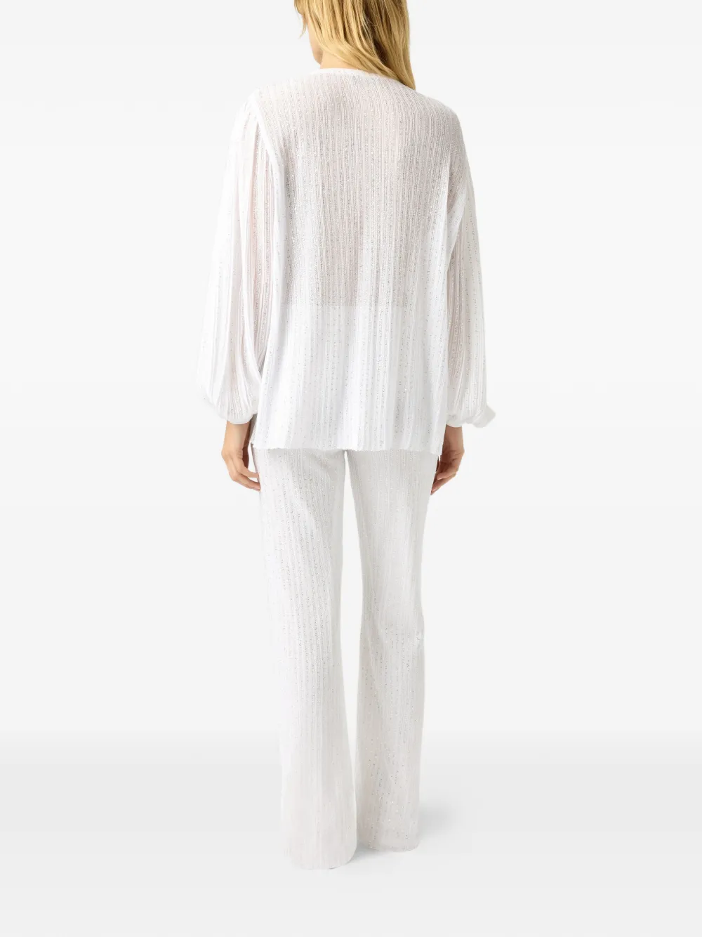 Missoni Blouse met ballonmouwen Wit