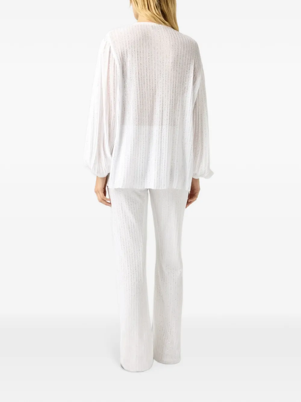 Missoni Blouse met ballonmouwen Wit