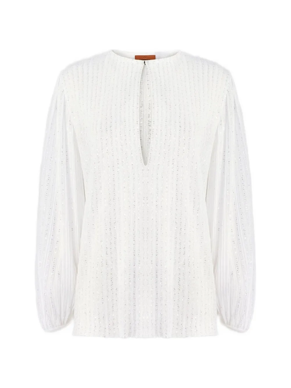 Missoni Blouse met ballonmouwen Wit