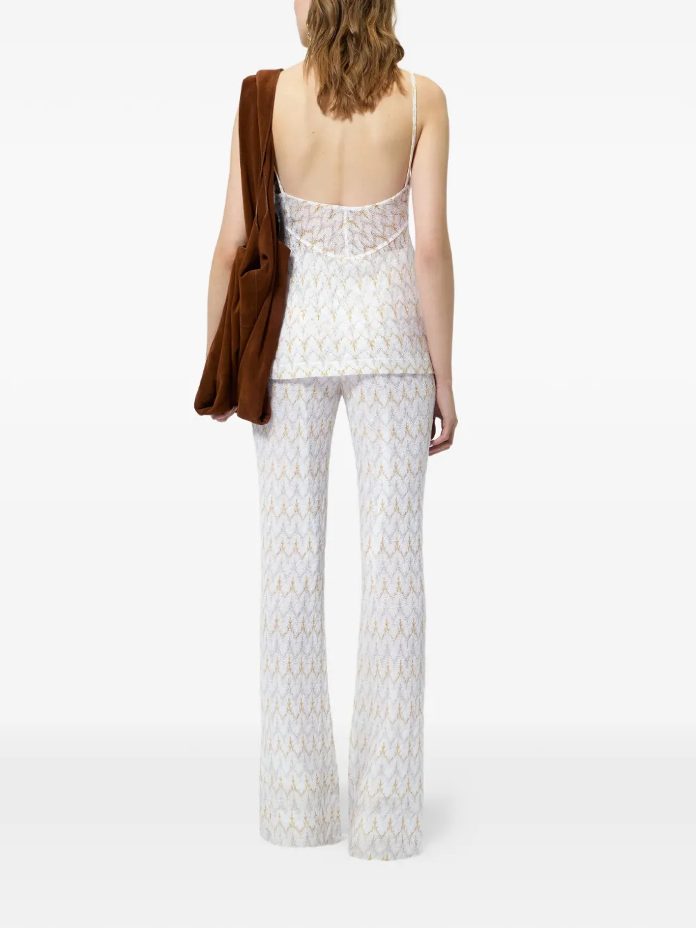 Missoni Top met zigzag-patroon Wit