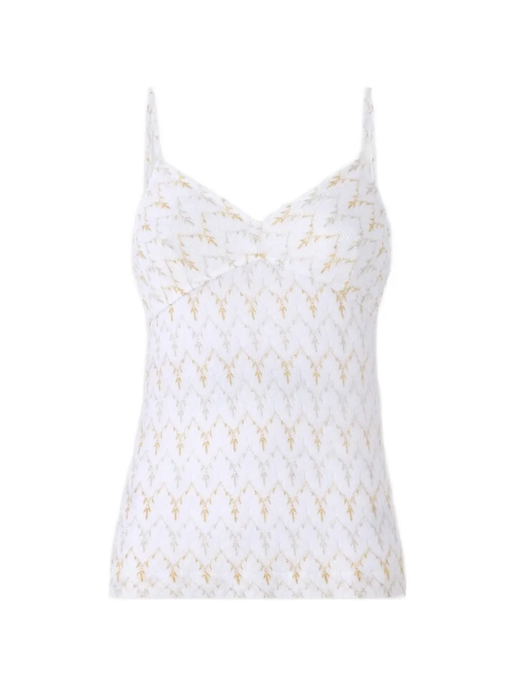 Missoni Top met zigzag-patroon Wit
