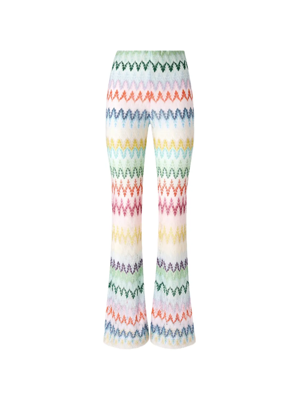 Missoni Pantaloni con motivo a zigzag - Bianco