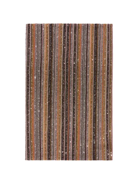 Missoni mascada con motivo de rayas y detalles