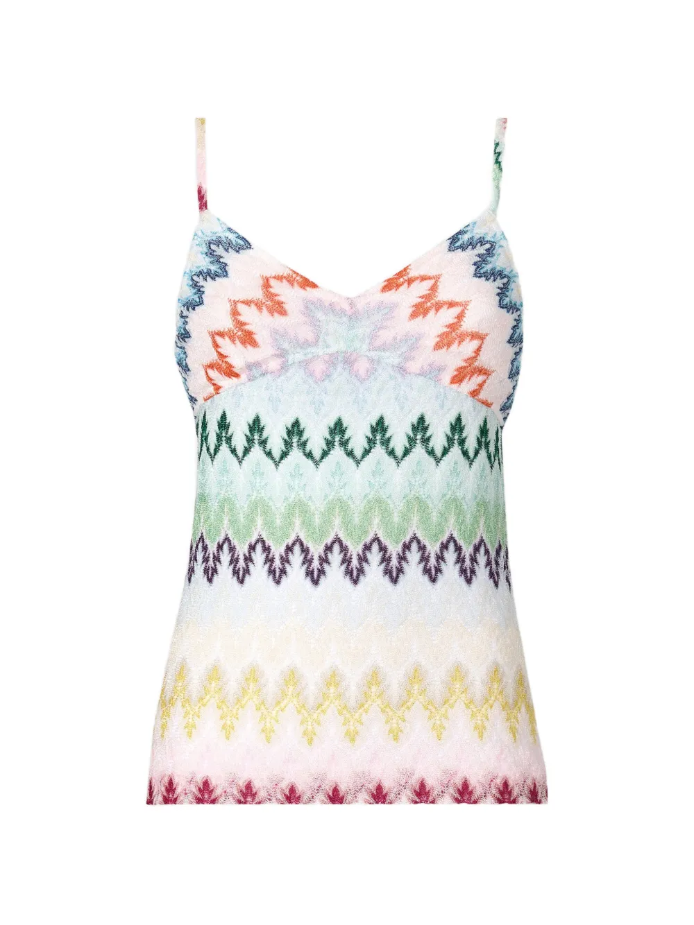 Missoni Top con scollo a V - Bianco