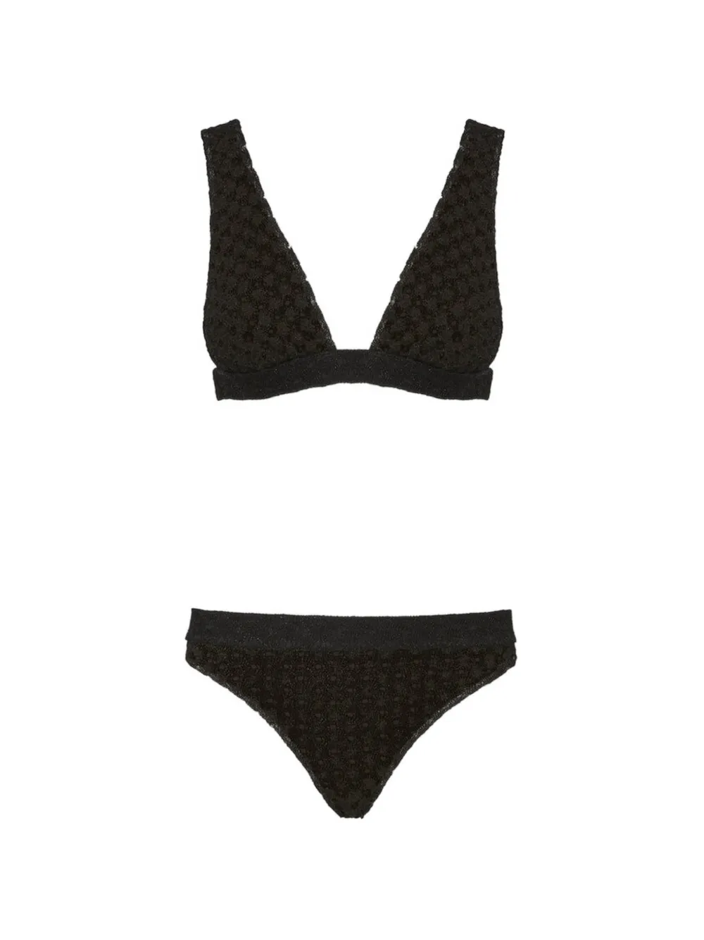 Missoni Bikini met kant Zwart