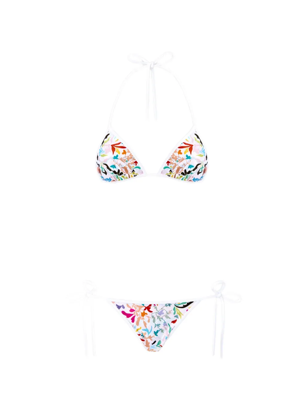Missoni printed bikini - Bianco