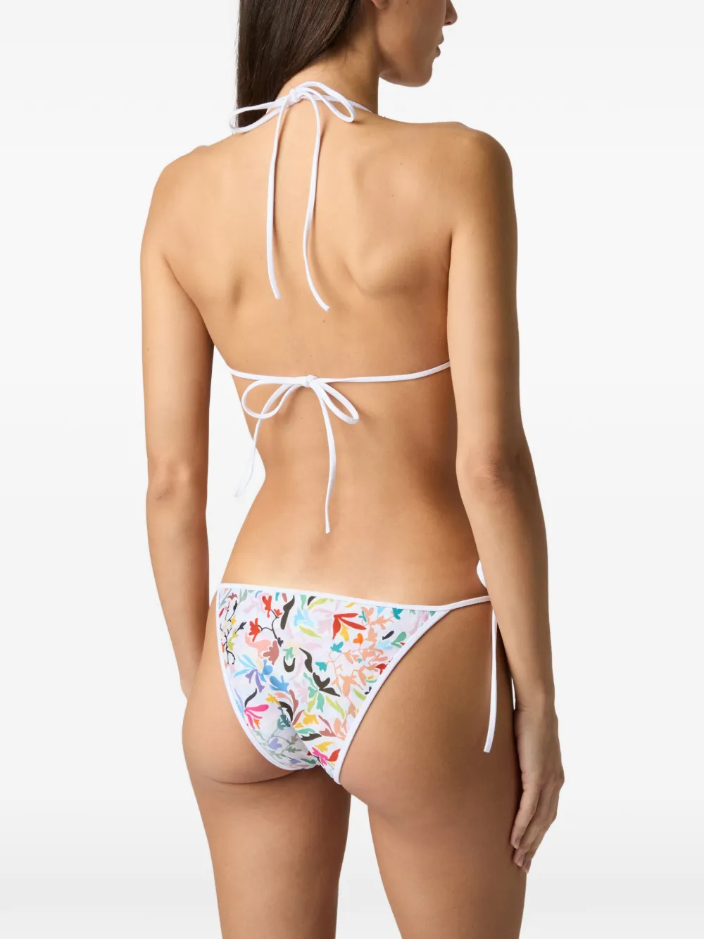 Missoni Bikini met bloemen-print Wit