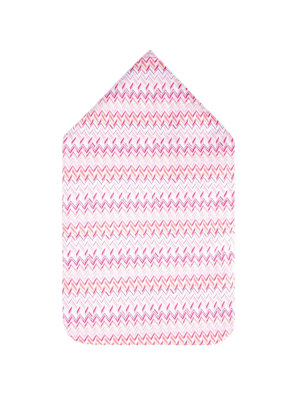 Missoni Kids zigzag-print sleep bag - Bianco