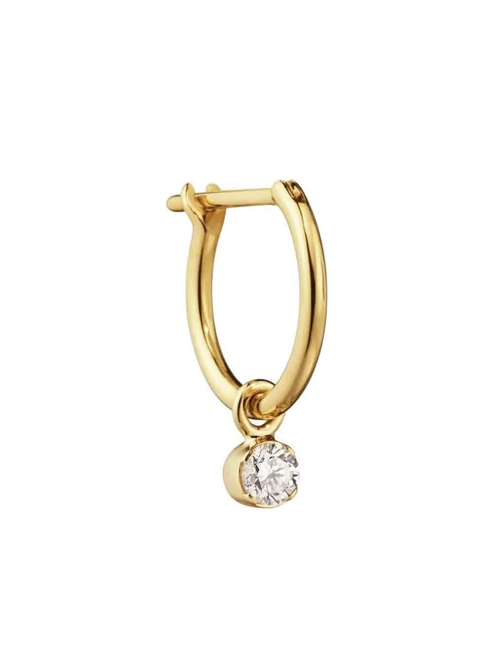 Sophie Bille Brahe 18K yellow gold Lily diamond earring - Oro