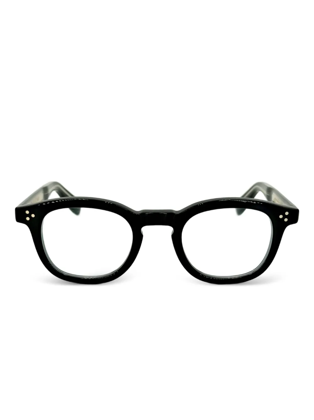 Yellows Plus lunettes de vue à monture ronde | noir | Image 1