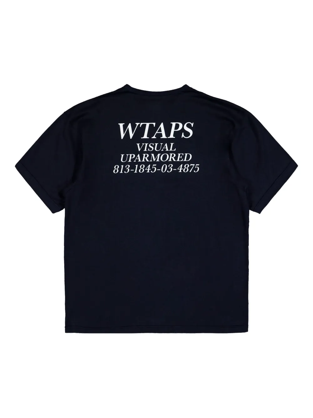 WTAPS short-sleeved T-shirt - Blauw