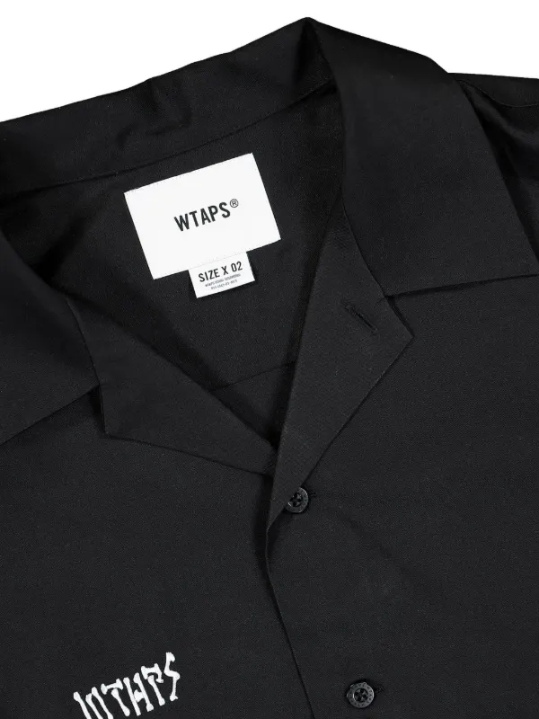 WTAPS CTLY. シャツ ボタン シャツ | ブラック | FARFETCH JP